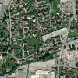 Vue satellite de Aire de camping-car à Marnaz à Marnaz