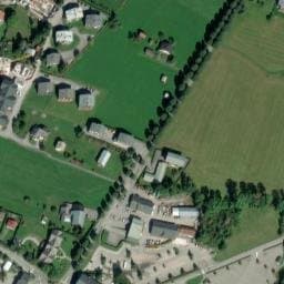 Vue satellite de Aire de camping-car à Samoëns à Samoëns