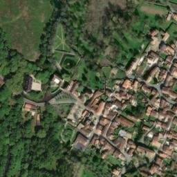 Vue satellite de Camping Municipal de Dampierre-sur-Boutonne à Dampierre-sur-Boutonne