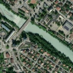 Vue satellite de Flot Bleu Cluses à Cluses