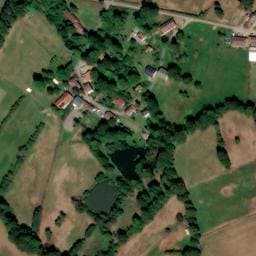 Vue satellite de Camping à la ferme - Elevage de la Gandoue à Mortemart