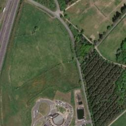 Vue satellite de Aire de camping-car à Champs à Champs