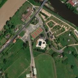 Vue satellite de Camping La Gravière à Abrest