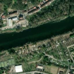 Vue satellite de Camping de l'Oiselon à Saint-Jean-le-Vieux