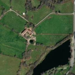 Vue satellite de Camping Les Vergnes à Rougnat