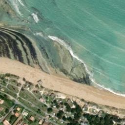 Vue satellite de Camping municipal Saint-Denis-d'Oléron à Saint-Denis-d'Oléron