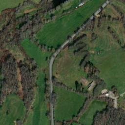 Vue satellite de Les Vergnes à Auzances