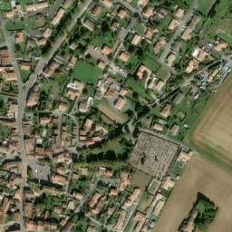Vue satellite de Aire de camping-car à Ardillières à Ardillières