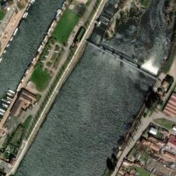 Vue satellite de Aire de Camping-Cars Port de Roanne à Riorges