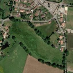 Vue satellite de Aire de camping-car à Confolens (2) à Confolens