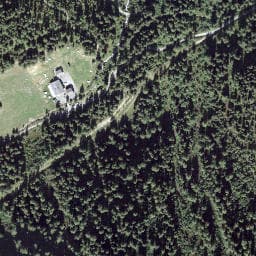 Vue satellite de Relais d'Arpette à Vallorcine