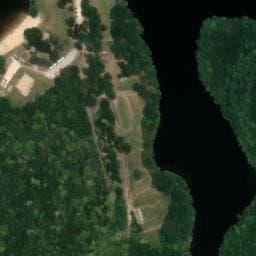 Vue satellite de Camping Jeunes de Chabannes à Razès
