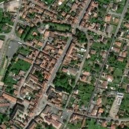Vue satellite de Aire de camping-car à Montpensier à Montpensier