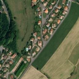 Vue satellite de Camping municipal Sabatin à Saint-Victor-sur-Rhins