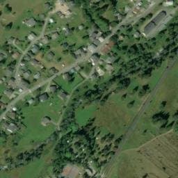 Vue satellite de Fontaines du Nant à Vallorcine
