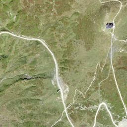 Vue satellite de Refuge du Col de Balme à Vallorcine