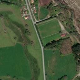 Vue satellite de Aire d'accueil Camping-Cars de Saint Dizier-Masbaraud à Bosmoreau-les-Mines