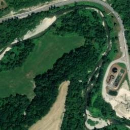 Vue satellite de Aire de repos à Chessenaz à Chessenaz