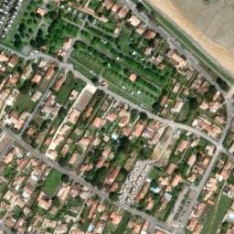 Vue satellite de Parking place de la République à La Brée-les-Bains