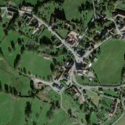 Vue satellite de Camping La Naute à Champagnat