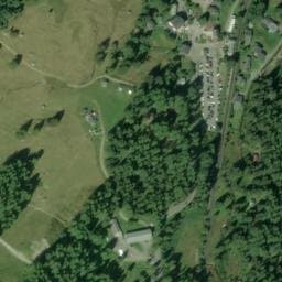 Vue satellite de Fontaine du Buet à Vallorcine