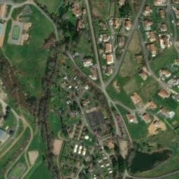 Vue satellite de Camping du Lac des Sapins à Meaux-la-Montagne