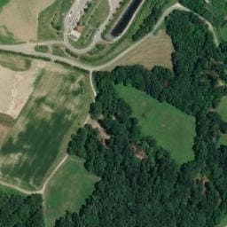 Vue satellite de Aire des Ponts de la Caille à Groisy