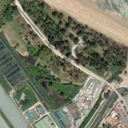Vue satellite de Parking du Port du Douhet à La Brée-les-Bains