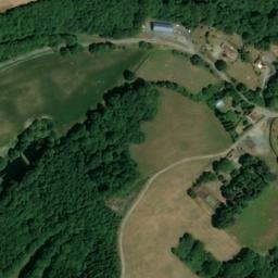 Vue satellite de Aire de camping-car à Les Billanges (2) à Les Billanges
