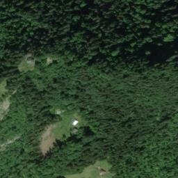 Vue satellite de Fontaine du Col de la Frête à Magland