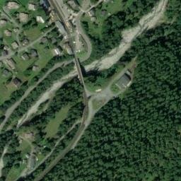 Vue satellite de Refuge du Moulin à Vallorcine