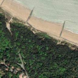Vue satellite de Parking plage de la Gautrelle à Saint-Georges-d'Oléron