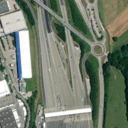 Vue satellite de Aire de repos à Groisy à Groisy
