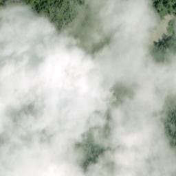 Vue satellite de Cabane perchée d'observation du Nant des Brassets à Glières-Val-de-Borne