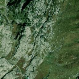Vue satellite de Refuge de Sales à Passy