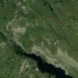 Vue satellite de Abri du Pécleret à Vallorcine