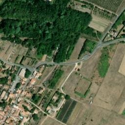 Vue satellite de Parking Salle des Fêtes de Chaucre à La Brée-les-Bains