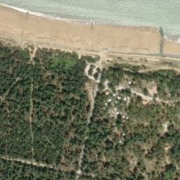 Vue satellite de Camping de la Gautrelle à Saint-Denis-d'Oléron