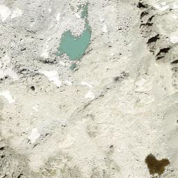 Vue satellite de Bivouac de l'Envers des Dorées (ou des Plines) à Chamonix-Mont-Blanc