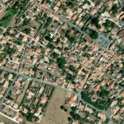 Vue satellite de Parking Rabaine à Saint-Georges-d'Oléron