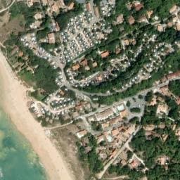 Vue satellite de Anse des Pins à Saint-Denis-d'Oléron