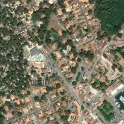 Vue satellite de Parking P3 Boyardville à Saint-Georges-d'Oléron