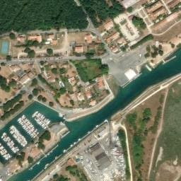 Vue satellite de Parking du chenal de Boyardville à Saint-Georges-d'Oléron