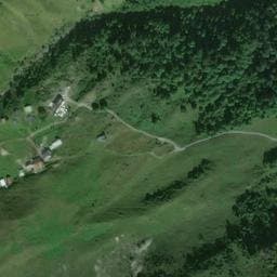 Vue satellite de Refuge de Doran à Sallanches