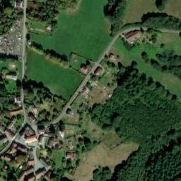 Vue satellite de Aire de camping-car à Les Billanges à Les Billanges