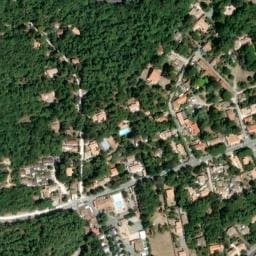 Vue satellite de Camping Les Sables Vignier Plage à Saint-Georges-d'Oléron