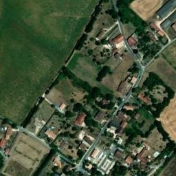 Vue satellite de Aire de camping-car à Lonnes à Lonnes