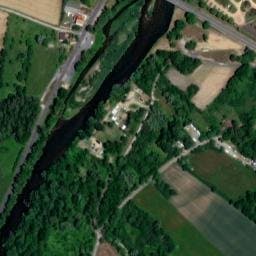 Vue satellite de Aire de camping-car à Charnat à Charnat