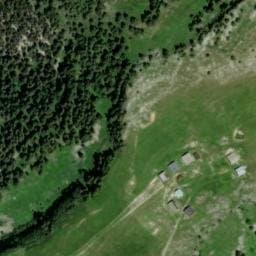 Vue satellite de Les Mangeurs de Lune à Glières-Val-de-Borne