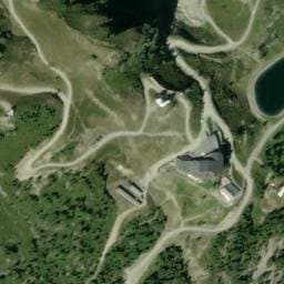 Vue satellite de Refuge de la Flégère à Chamonix-Mont-Blanc